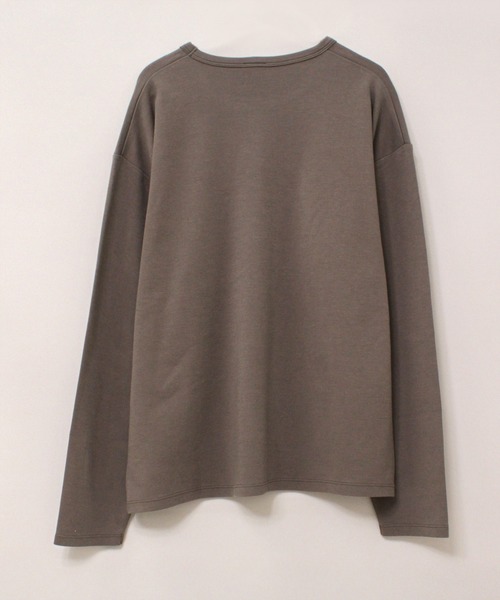 RNA-N(アールエヌエーエヌ)の「M2318 チュウイースムースロンT(Tシャツ/カットソー・レディース・グレー/ホワイト/ブラック・MEDIUM)」の4枚目の写真
