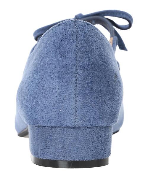 Te chichi TERRASSE（テチチテラス）の「ダブルリボンパンプス（パンプス・レディース・ブラック/シルバー/ブルー・L/M）」の12枚目の写真