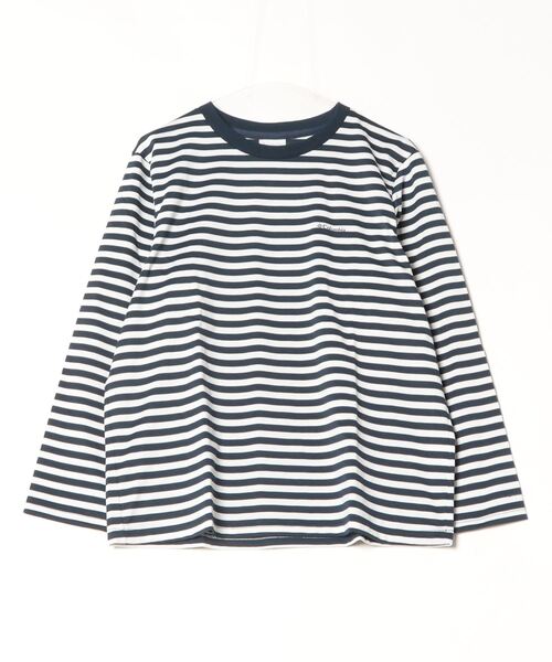 Columbia（コロンビア）の「コロンビア  ウィメンズクレストトゥーフォレストロングスリーブクルー（Tシャツ/カットソー・レディース・ベージュ/ネイビー・S/M/L/XL）」の2枚目の写真