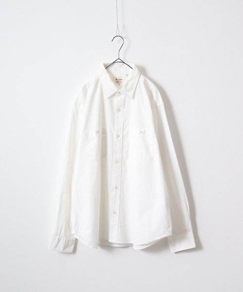 FUNALIVE（ファンアライブ）の「ALCARZA ダンガリーワークシャツ（シャツ/ブラウス・メンズ・ホワイト/ブルー/ネイビー/ブラック・XL/M/L）」の2枚目の写真