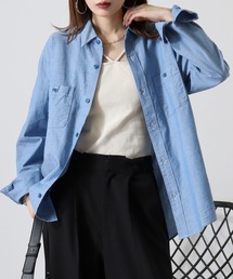 ALCARZA ダンガリーワークシャツ