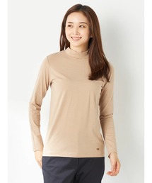 キャメル」に該当するTシャツ/カットソー（ボーダー柄）ファッション
