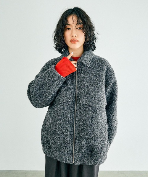 LEPSIM ドロストフーディブルゾン グレー LEPSIM（レプシィム）の「ドロストフーディブルゾン（）」 - WEAR