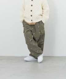 LOWRYS FARM | シシュウバックサテンカーゴパンツ 137937(カーゴパンツ)