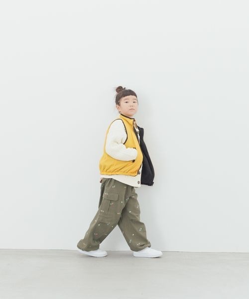 LOWRYS FARM（ローリーズファーム）の「シシュウバックサテンカーゴパンツ　 137937（カーゴパンツ・キッズ・カーキ・110cm/120cm/130cm/140cm/150cm）」の14枚目の写真