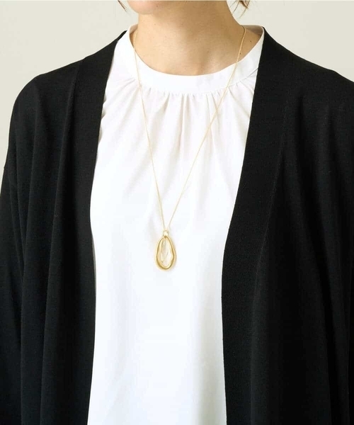 a.v.v（アーヴェヴェ）の「トッパーカーディガン（カーディガン/ボレロ・レディース・モカ/ブラック・34/38/36/42/40）」の12枚目の写真