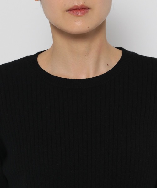 LOWRYS FARM（ローリーズファーム）の「ハイショクニットプルオーバーＬＳ　116694（ニット/セーター・レディース・ブラック系その他/ブラック/カーキ/アイボリー・FREE）」の15枚目の写真