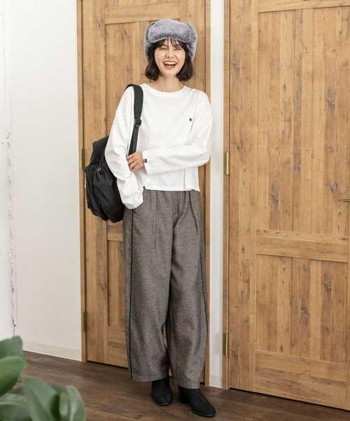 niko and...（ニコアンド）の「オリジナルアソートフライトキャップ（キャップ・レディース・オレンジ/ベージュ/ライトグレー/ブラック/グレー・FREE）」の8枚目の写真