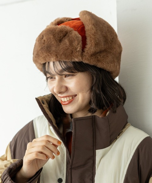 niko and...（ニコアンド）の「オリジナルアソートフライトキャップ（キャップ・レディース・オレンジ/ベージュ/ライトグレー/ブラック/グレー・FREE）」の9枚目の写真