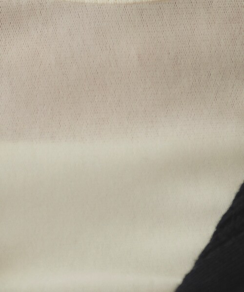 OPAQUE.CLIP（オペークドットクリップ）の「◆《CLASSY掲載》シアーベロアトップス【洗濯機洗い可】（Tシャツ/カットソー・レディース・ブラック/ブルーグリーン/オフホワイト/チャコールグレー・38/40/42）」の5枚目の写真