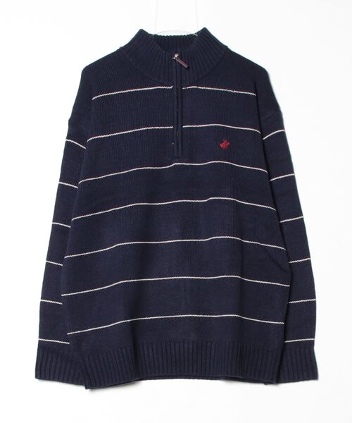 BEVERLY HILLS POLO CLUB(ビバリーヒルズポロクラブ)の「BEVERLY HILLS POLO CLUB / ハーフZIPニットPO / 4422-5751(ニット/セーター・レディース・ブラック系その他/ブルー系その他/モカ/ブラック/アイボリー/ワイン・X-LARGE)」の21枚目の写真