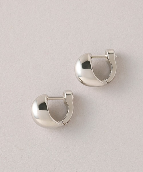 CALIN　STANDARD（カリンスタンダード）の「◆金属アレルギー対応◆◆made in japan◆【片手でスムースワンタッチ】ドロップ　ミニスムースピアス（ピアス（両耳用）・レディース・ゴールド/ピンクゴールド/シルバー・FREE）」の10枚目の写真