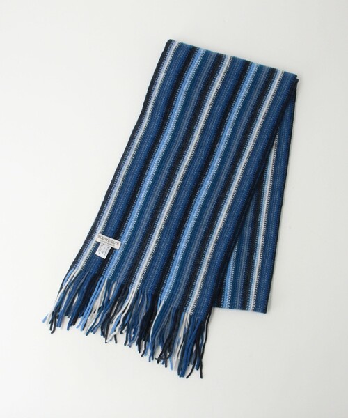 BEAUTY&YOUTH UNITED ARROWS（ビューティーアンドユースユナイテッドアローズ）の「マルチカラー マフラー（マフラー・メンズ・コバルトブルー/ブラック/その他1・FREE）」の12枚目の写真