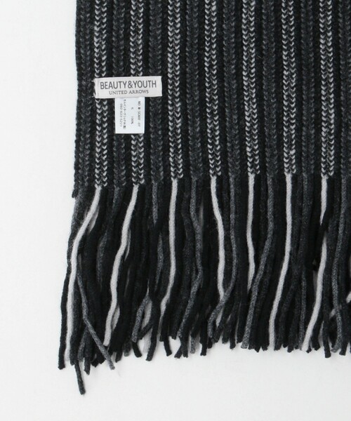 BEAUTY&YOUTH UNITED ARROWS（ビューティーアンドユースユナイテッドアローズ）の「マルチカラー マフラー（マフラー・メンズ・コバルトブルー/ブラック/その他1・FREE）」の17枚目の写真