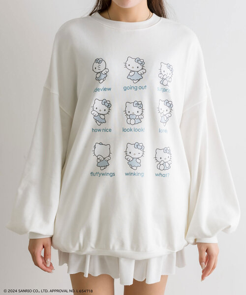 HELLO KITTY スウェット（スウェット）｜sanrio（サンリオ）の