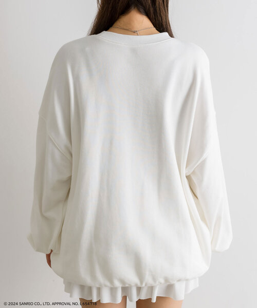 sanrio(サンリオ)の「HELLO KITTY スウェット(スウェット・レディース・ピンク/サックスブルー/オフホワイト・FREE)」の20枚目の写真