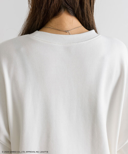 sanrio(サンリオ)の「HELLO KITTY スウェット(スウェット・レディース・ピンク/サックスブルー/オフホワイト・FREE)」の22枚目の写真