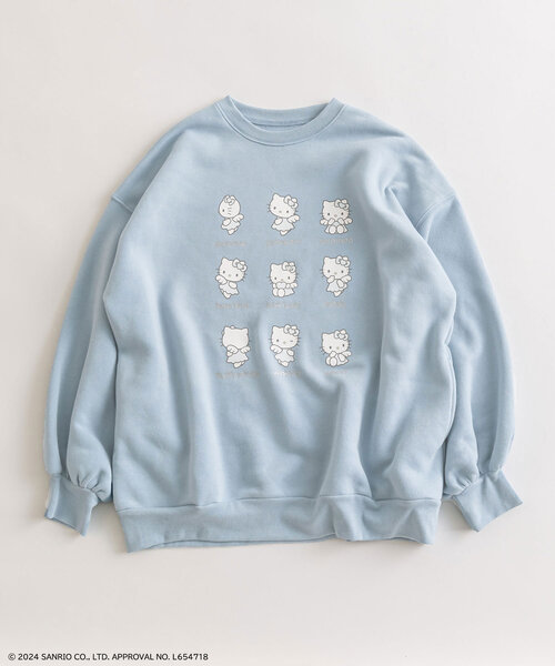 サンリオ - HelloKitty サウナスウェット sanrio トレーナー スウェット 2024AW Sanrio Hello Kitty