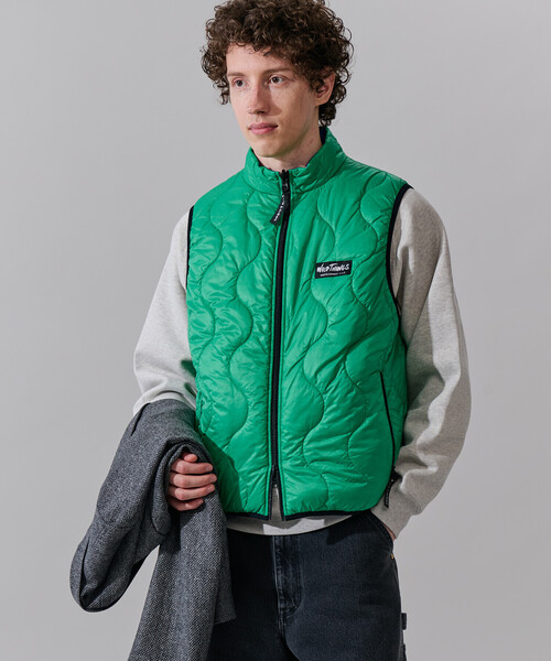 【WILD THINGS】Bshop別注 リバーシブル 中綿ベスト WILD THINGS（ワイルドシングス）の「WILD THINGS | 〈別注