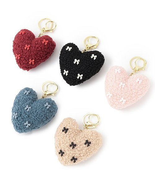 セール】ボアハートチャーム（チャーム）｜LOVETOXIC（ラブトキシック