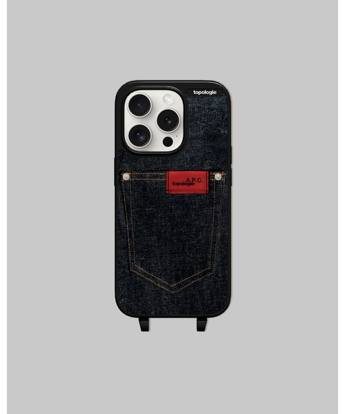 topologie トポロジー スマホポーチ ケース ブラック 黒 Polaroid x Topologie Bump Phone Case iPhone 14 Pro【ケース