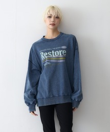 UNDERWRAPS（アンダーラップス）の「【UNDERWRAPS/アンダーラップス】インディゴ染め 裏毛スウェットトレーナー（スウェット）」