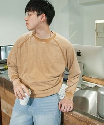 ZIP FIVE -White Line-（ジップファイブホワイトライン）の「【White Line】 裏毛 コンパクト ピグメント フェード スウェット / 短丈 スウェット（スウェット）」