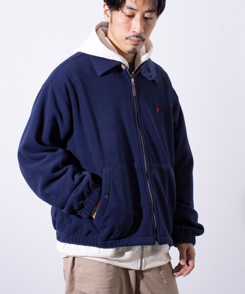 BEVERLY HILLS POLO CLUB(ビバリーヒルズポロクラブ)の「【BEVERLY HILLS POLO CLUB】フリース ジップアップジャケット(ブルゾン・メンズ・チャコールグレー/ネイビー・M/L)」の10枚目の写真