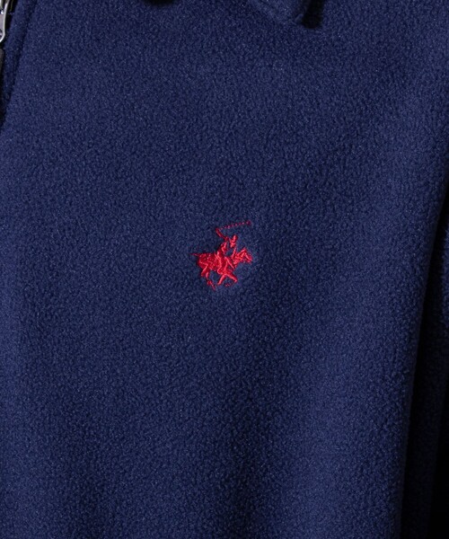 BEVERLY HILLS POLO CLUB(ビバリーヒルズポロクラブ)の「【BEVERLY HILLS POLO CLUB】フリース ジップアップジャケット(ブルゾン・メンズ・チャコールグレー/ネイビー・M/L)」の12枚目の写真