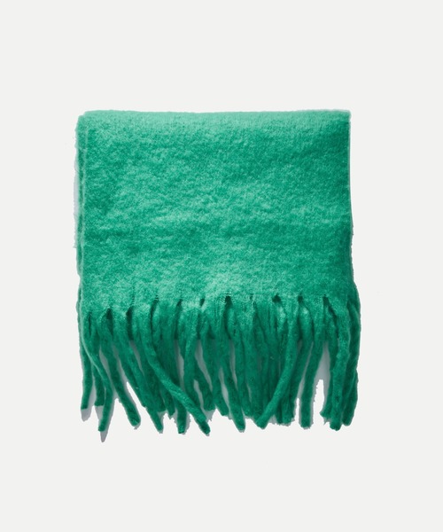 WHO'S WHO gallery（フーズフーギャラリー）の「アソートマフラー（マフラー・レディース・ブラウン/グリーン/ベージュ/イエロー/オレンジ/グリーン系その他/グレー/ブルー/サックスブルー・FREE）」の5枚目の写真