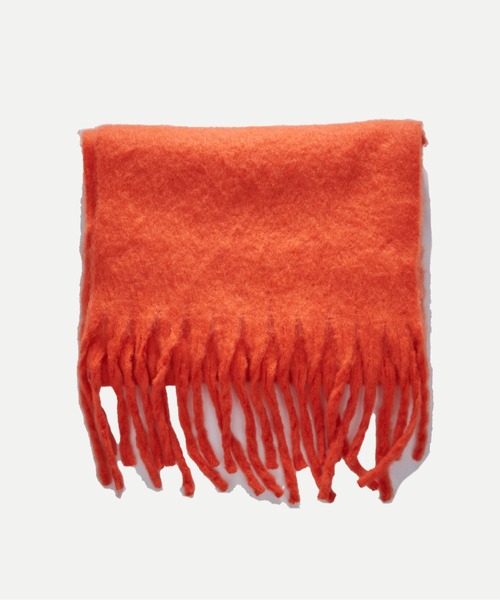 WHO'S WHO gallery（フーズフーギャラリー）の「アソートマフラー（マフラー・レディース・ブラウン/グリーン/ベージュ/イエロー/オレンジ/グリーン系その他/グレー/ブルー/サックスブルー・FREE）」の9枚目の写真