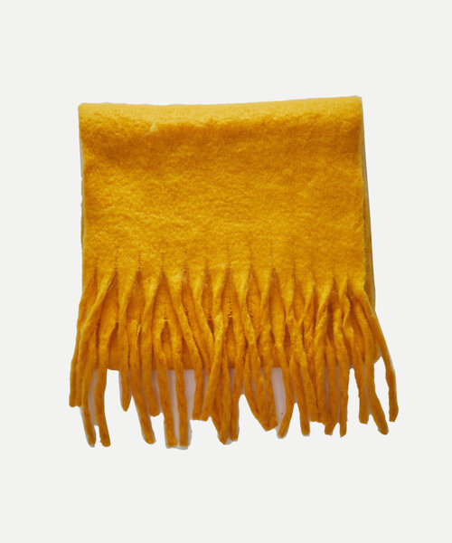 WHO'S WHO gallery（フーズフーギャラリー）の「アソートマフラー（マフラー・レディース・ブラウン/グリーン/ベージュ/イエロー/オレンジ/グリーン系その他/グレー/ブルー/サックスブルー・FREE）」の19枚目の写真