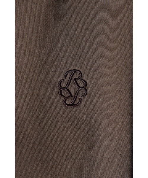 rienda(リエンダ)の「ビッグパーカーロゴスウェットトップス 春服 秋服 トレーナー(スウェット・レディース・ブラック/ブラウン/ライトブルー・FREE)」の12枚目の写真