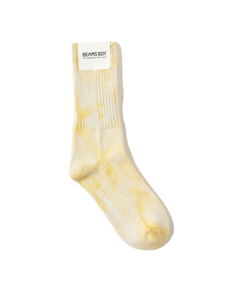 BEAMS BOY（ビームスボーイ）の「タイダイ ソックス 25SS（ソックス/靴下・レディース・グリーン/ライトブルー/ブラック・ONE SIZE）」の5枚目の写真