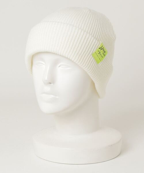 TESTIFY（テスティファイ）の「ネオンタグワッチ（ニットキャップ/ビーニー・メンズ・ブラック/グレー/ブルー/ベージュ/パープル/ラベンダー/ホワイト・FREE）」の9枚目の写真