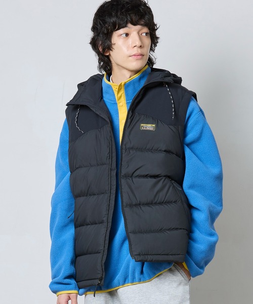 L.L.Bean（エルエルビーン）の「マウンテン・クラシック・ダウン・フード・ベスト 米国フィット・レギュラー（ダウンベスト・メンズ・ブラック/ネイビー/グリーン系その他/ベージュ系その他・SMALL/MEDIUM/LARGE/X-LARGE）」の22枚目の写真