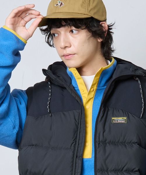 L.L.Bean（エルエルビーン）の「マウンテン・クラシック・ダウン・フード・ベスト 米国フィット・レギュラー（ダウンベスト・メンズ・ブラック/ネイビー/グリーン系その他/ベージュ系その他・SMALL/MEDIUM/LARGE/X-LARGE）」の21枚目の写真