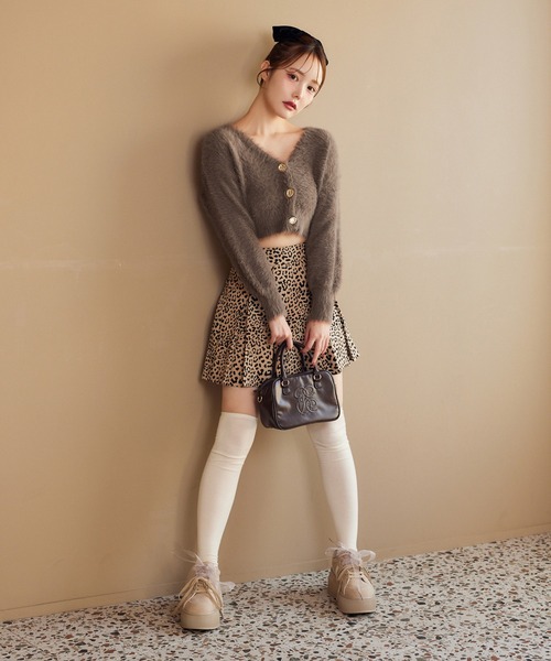 one after another NICE CLAUP(ワンアフターアナザーナイスクラップ)の「プラットフォームリボンカスタムスニーカー(スニーカー・レディース・アイボリー/モカ・S/M/L)」の7枚目の写真