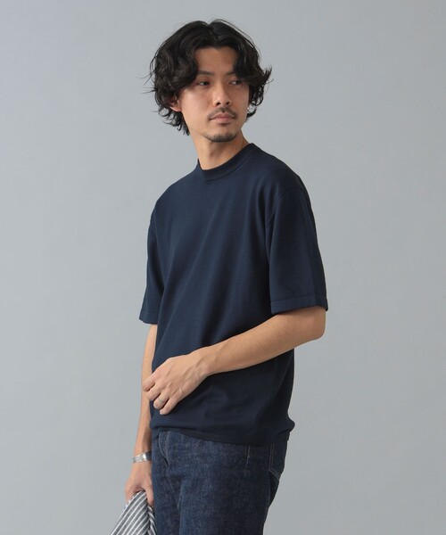 【別注】LORENZONI / コットン ルーズ ハイネック ニット