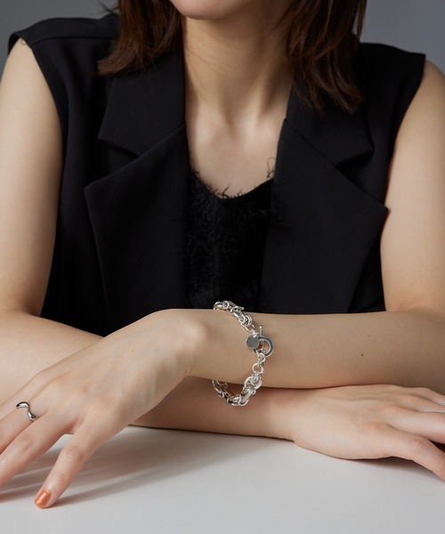 PHILIPPE AUDIBERT(フィリップ オーディベール)の「【PHILIPPE AUDIBERT】bracelet Tala laiton BR5669(ブレスレット・レディース・シルバー・FREE)」の3枚目の写真