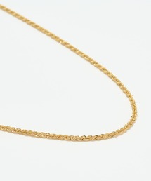 Jewel closet by L&Co.（ジュエルクローゼットバイエルアンドコー）の「K18 地金 デザインチェーン(中空)（ネックレス）」
