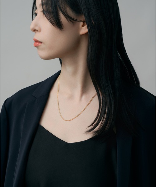 セール】K18 地金 デザインチェーン（中空）（ネックレス