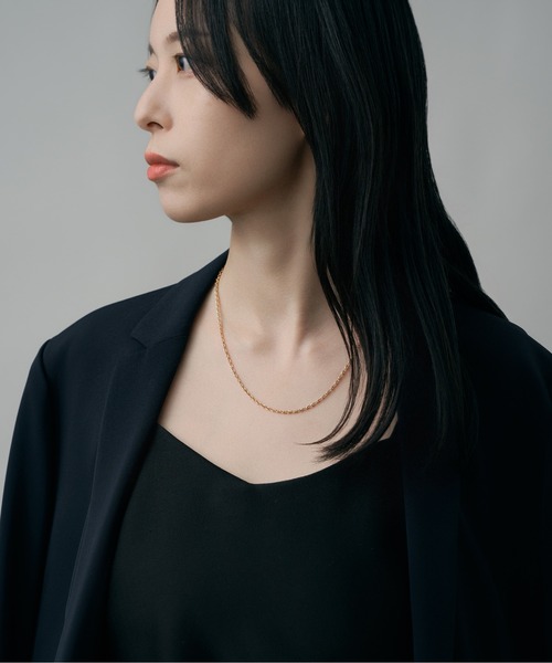 K18 地金 デザインチェーン（中空）（ネックレス）｜Jewel closet by