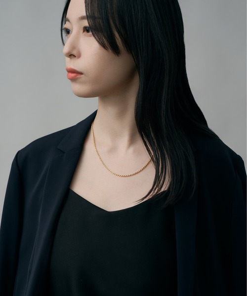 K18 地金 デザインチェーン（中空）（ネックレス）｜Jewel closet by