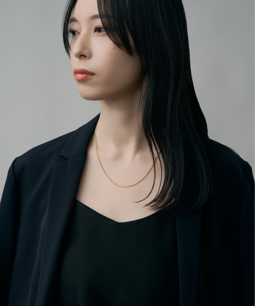 K18 地金 デザインチェーン（中空）（ネックレス）｜Jewel closet by