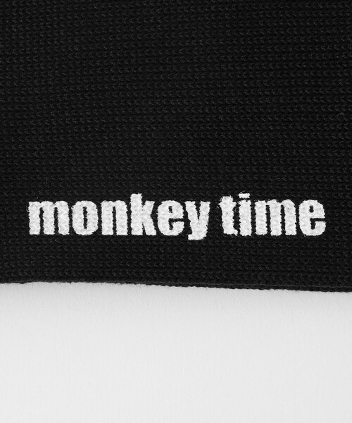 MONKEY TIME（モンキータイム）の「パネル ボーダー ソックス（ソックス/靴下・メンズ・ダークグレー/ブラック・FREE）」の6枚目の写真