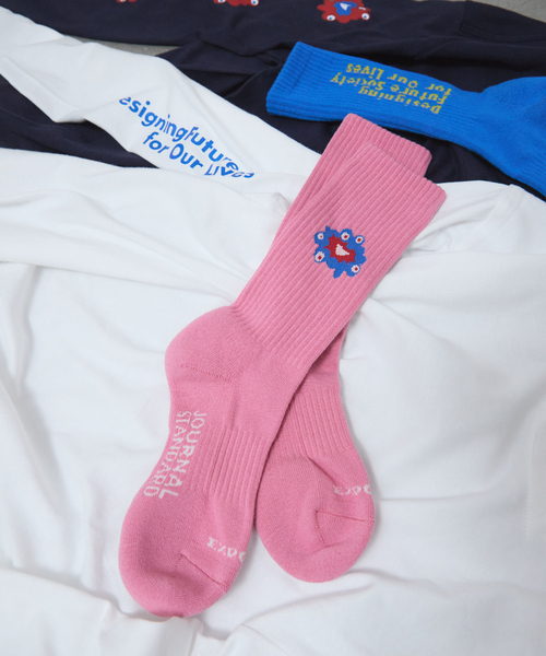 JOURNAL STANDARD(ジャーナルスタンダード)の「EXPO2025 MYAKU-MYAKU SOX(ソックス/靴下・レディース・ブルー系その他/イエロー/ピンク/アイボリー・FREE)」の4枚目の写真