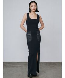 EMODA | ドッキングポケットリブワンピース(ワンピース)