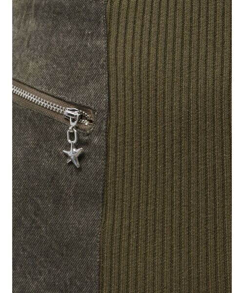 EMODA(エモダ)の「ドッキングポケットリブワンピース(ワンピース・レディース・ネイビー/ブラック/カーキ・FREE)」の10枚目の写真