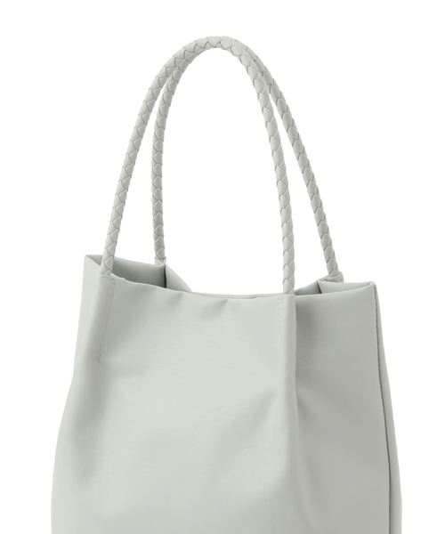 ROPE' PICNIC（ロペピクニック）の「【累計25,000点突破】洗えるメッシュハンドルミドルトートバッグ（トートバッグ・レディース・ライトグレー/シルバー系その他/ボルドー/イエロー系その他2/ホワイト系その他5・FREE）」の12枚目の写真